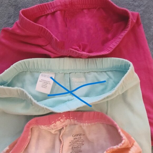 Girl's George shorts x 2 Sizes 6-8 - Picture 2 of 2